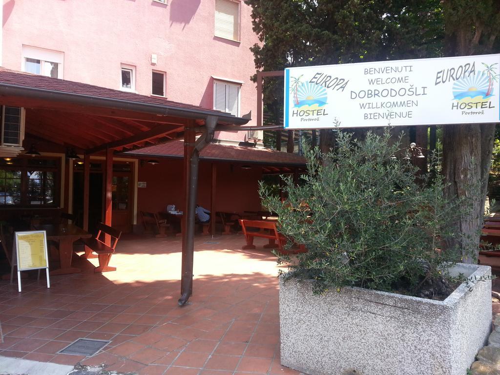 Europa Hostel Portorož Dış mekan fotoğraf